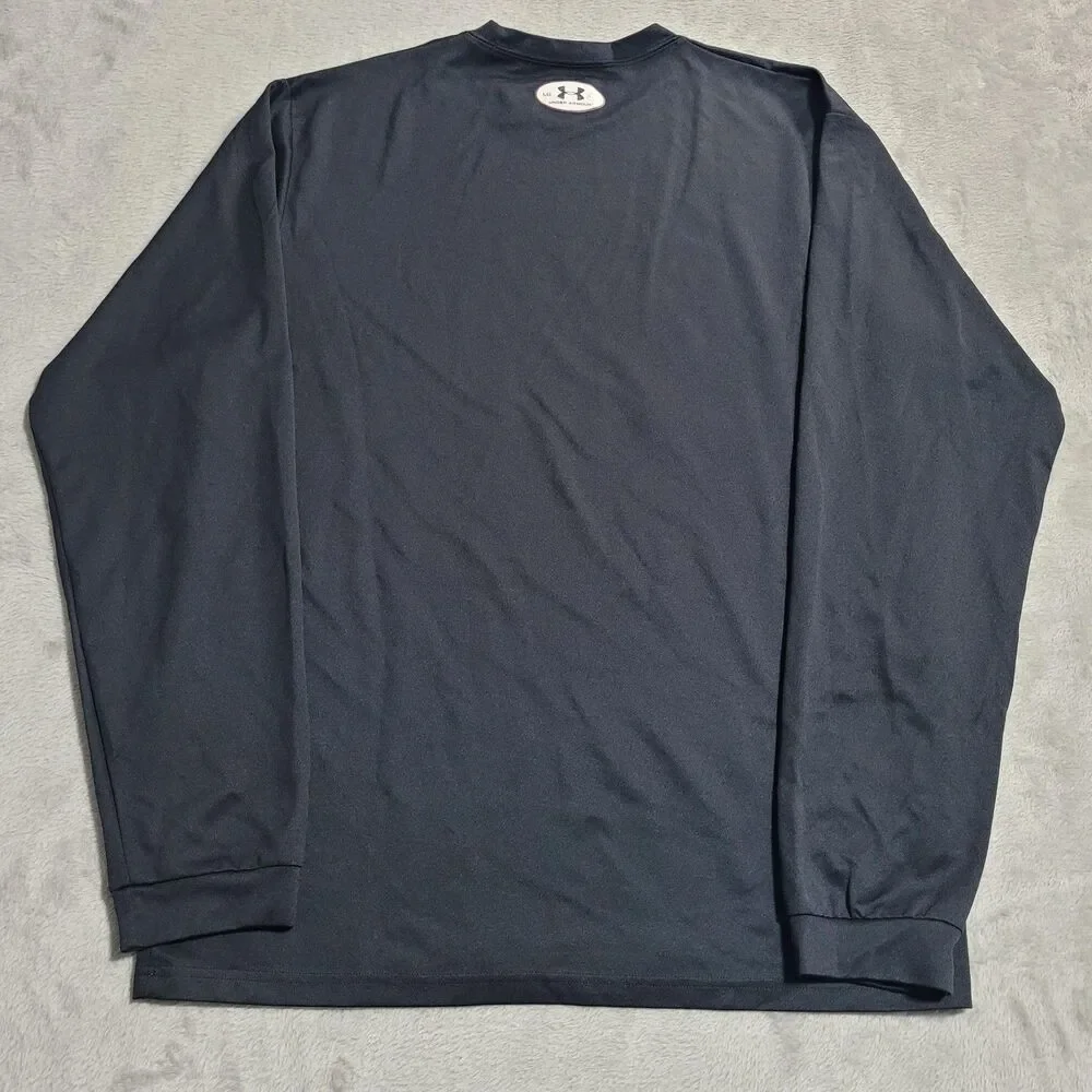 South Carolina Gamecocks Shirt Mens Large Black NCAA Football Under Armour Tee - Picture 8 of 10